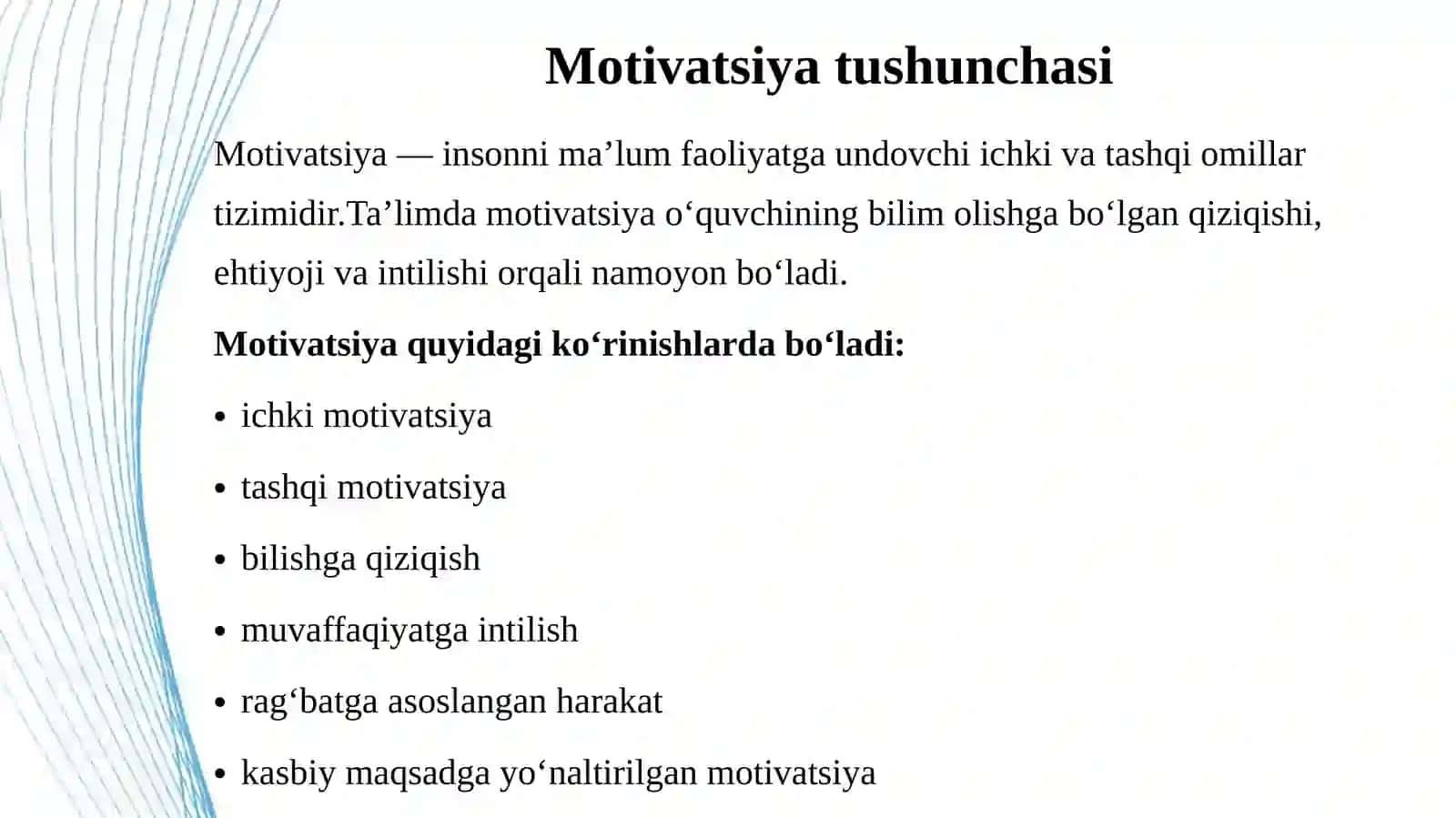 Pedagogik jarayonlarni motivatsiyalashning zamonaviy usullari 4