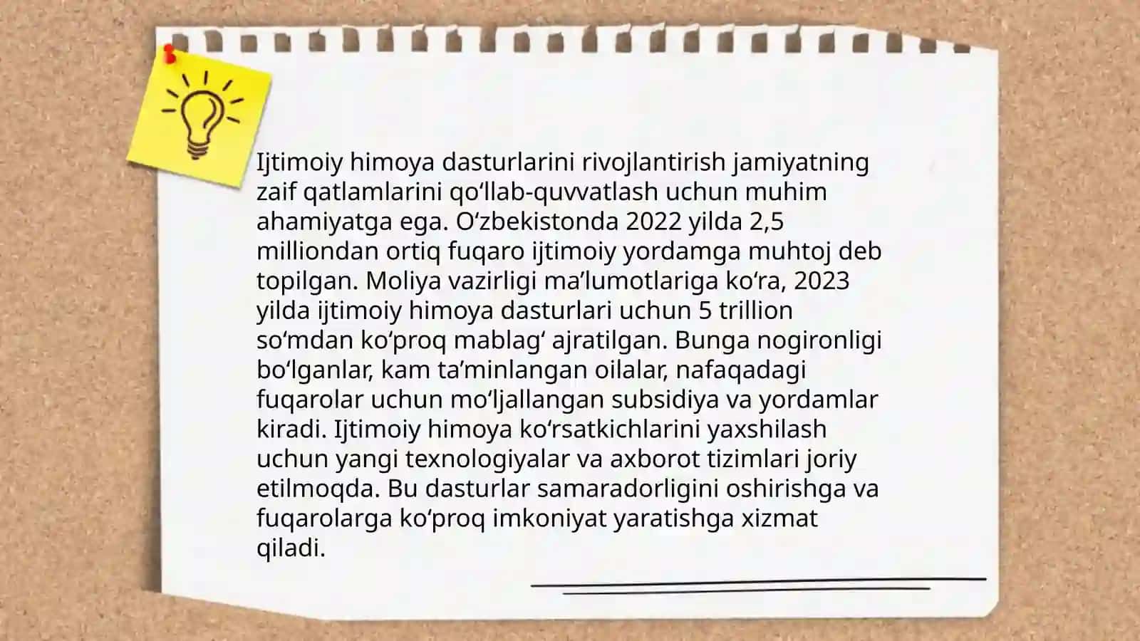 Respublikamizda oilalar farovonligini taʼminlash maqsadida olib borilayotgan islohatlar 4