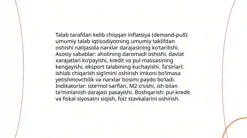 Inflatsiya va uning namoyon bo'lish shakllari 4
