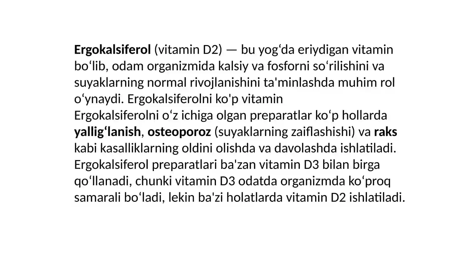 Ergokalsiferol guruh preparatlari 4
