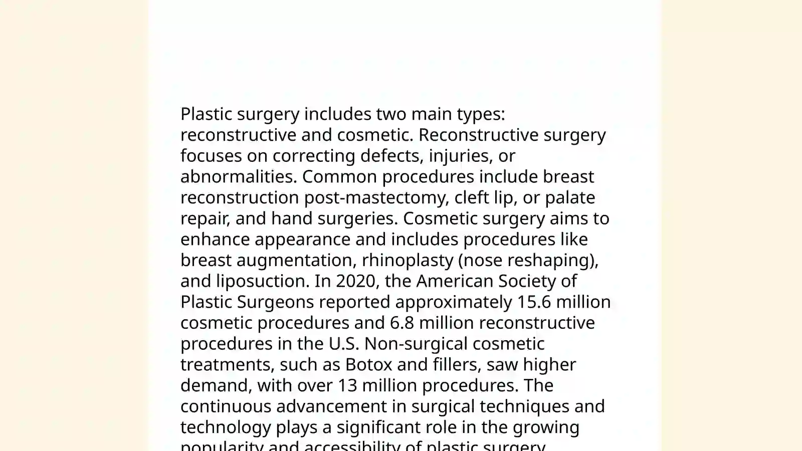History of Plastic Surgery 4