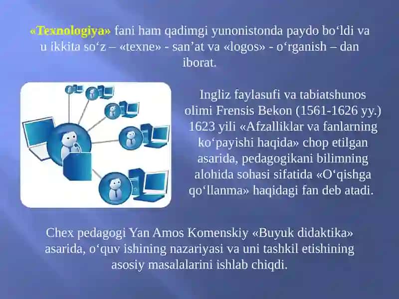 Pedagogik texnologiya pedagogikaning mustaqil sohasi sifatida 4