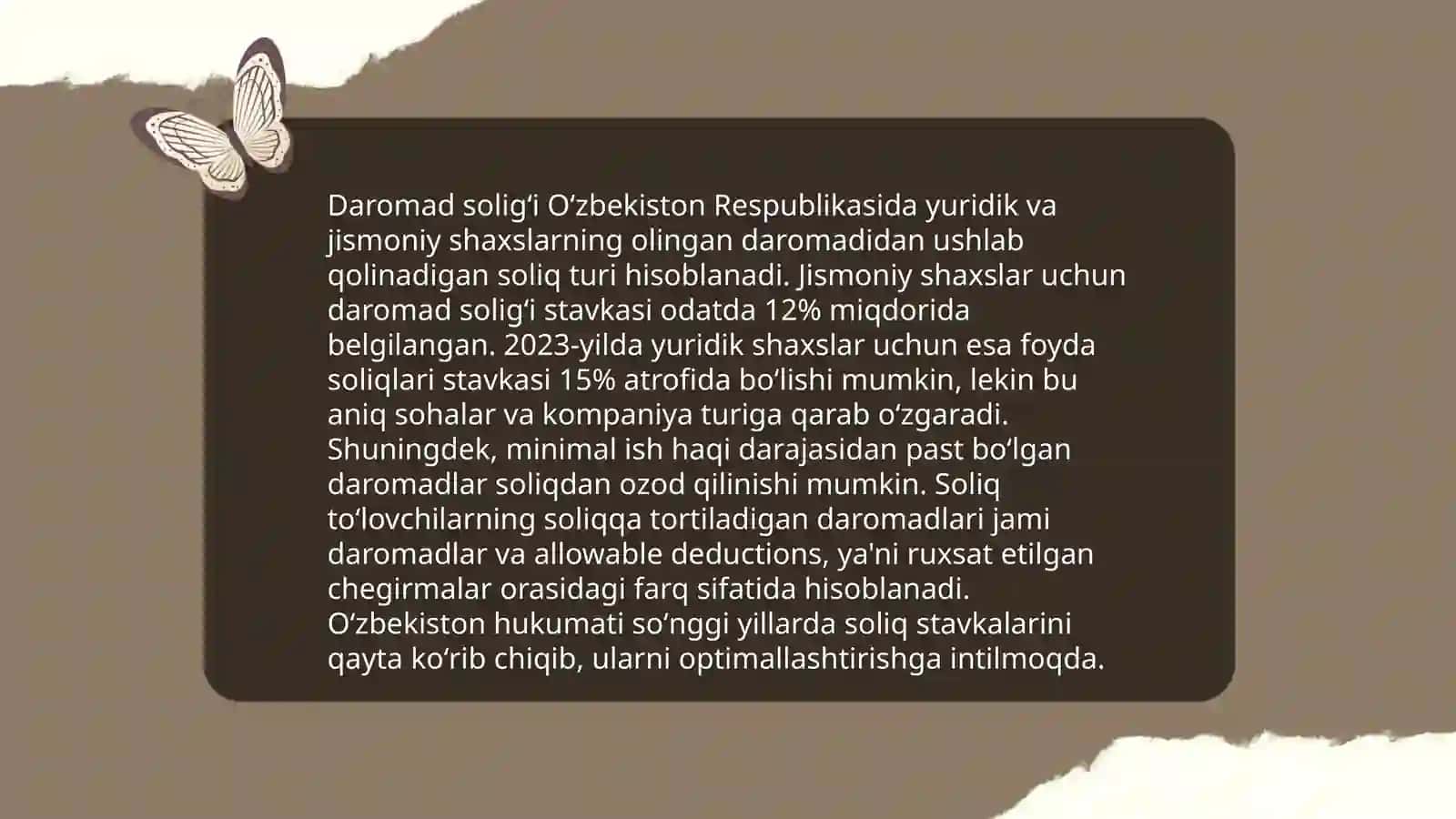 Yuridik shaxslardan undiriladigan soliqlar va yigimlar hisobini yuritilishi 4