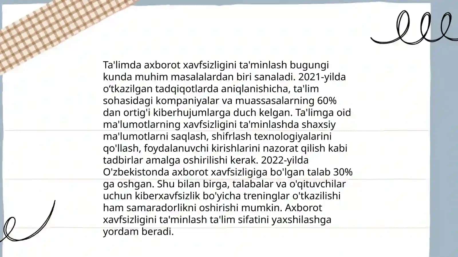 Pedagoglik kasbida texnologik risklar va ularni bartaraf etish yo'llari 4