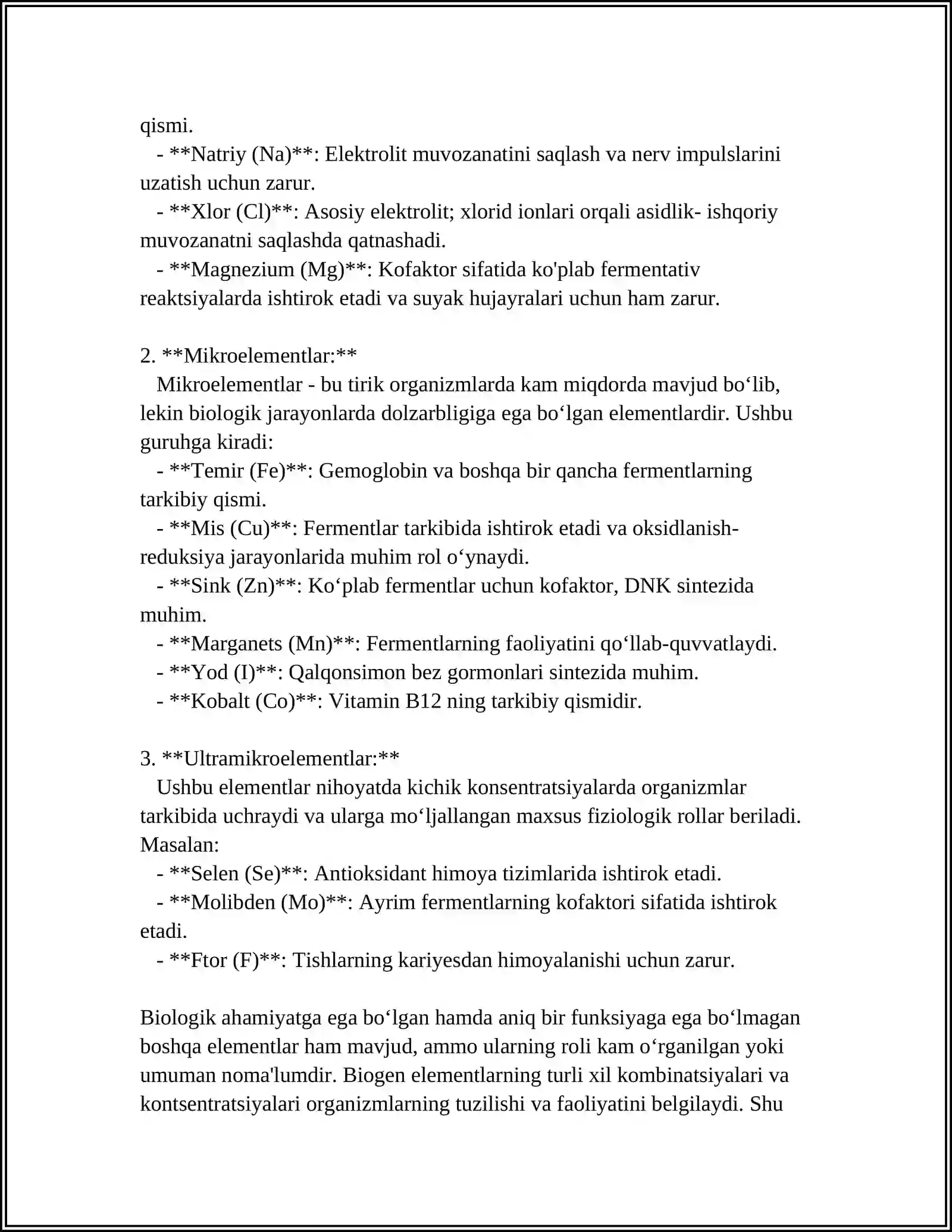 BIOGEN ELEMENTLAR 4