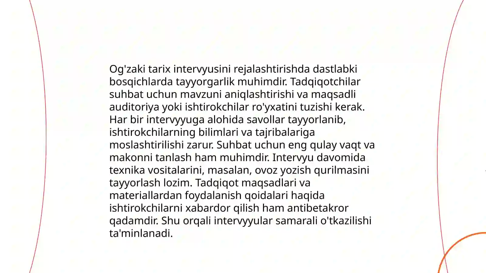 Og'zaki tarix usullari 4