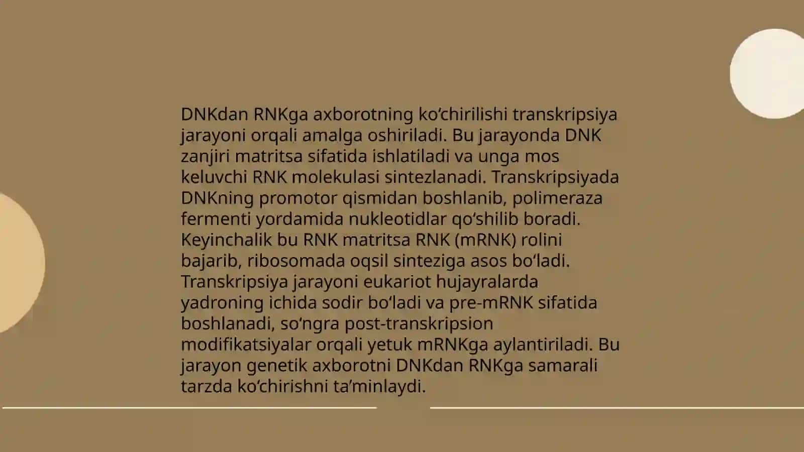Transkripsiya jarayoni 4