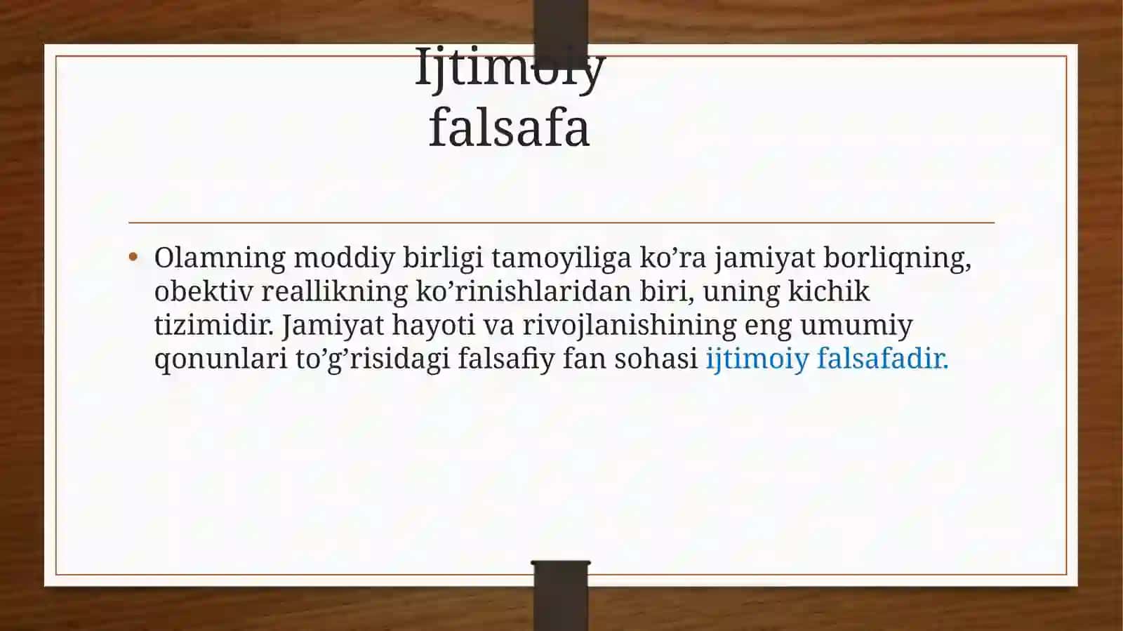 Ijtimoiy falsafa va jamiyat tushunchasi 4