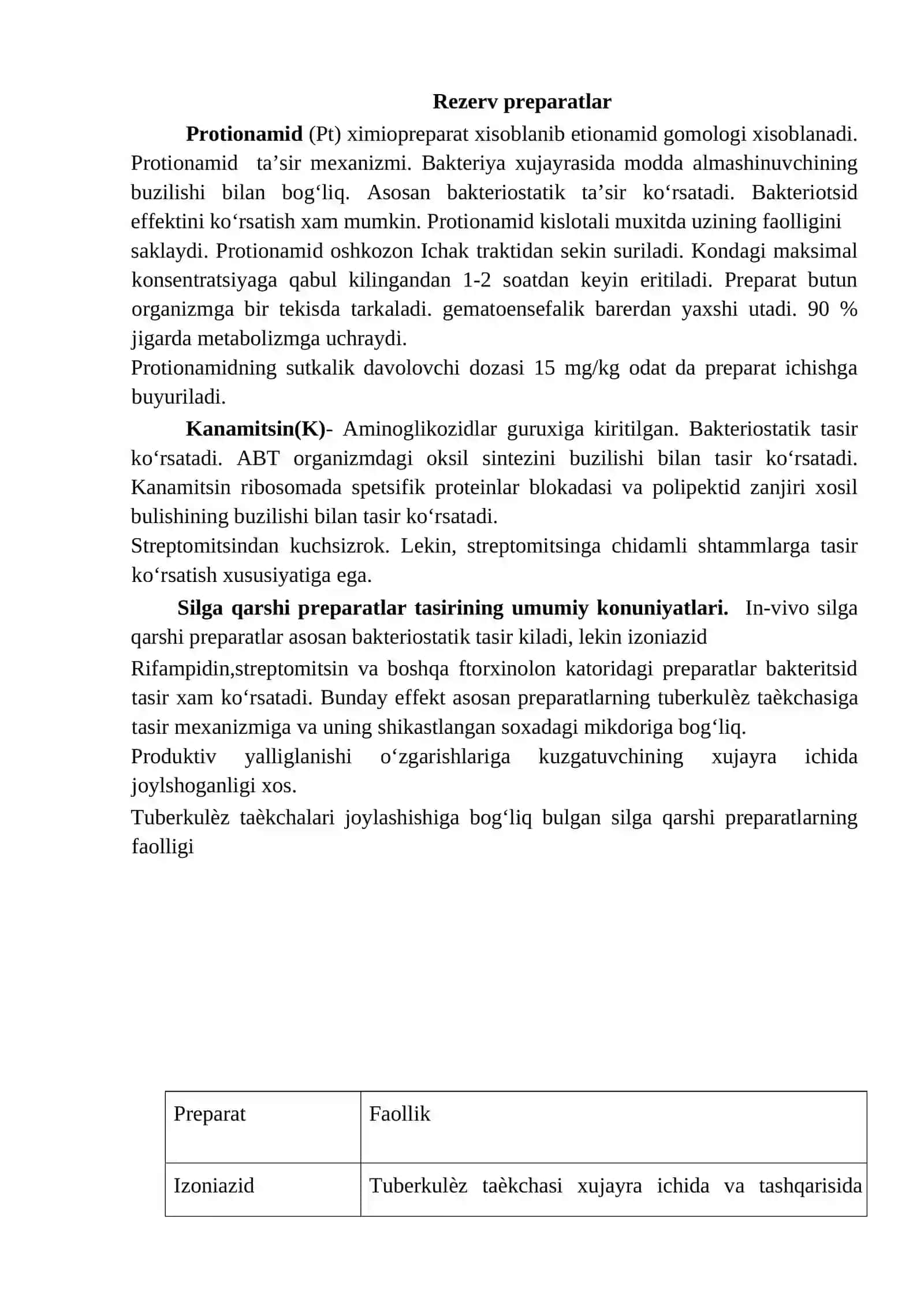 Tuberkulezni davolash usullari 4