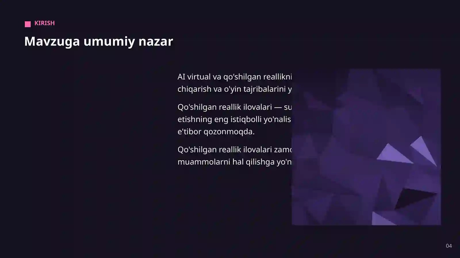 AI VA VIRTUAL REALLIK 4