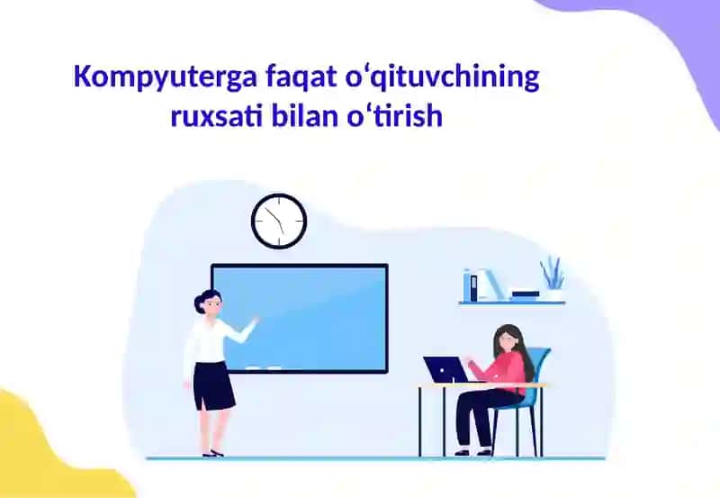 Kompyuterxonasida xavfsizlik texnikasi qoidalari va sanitariya-gigiyena talablari 4