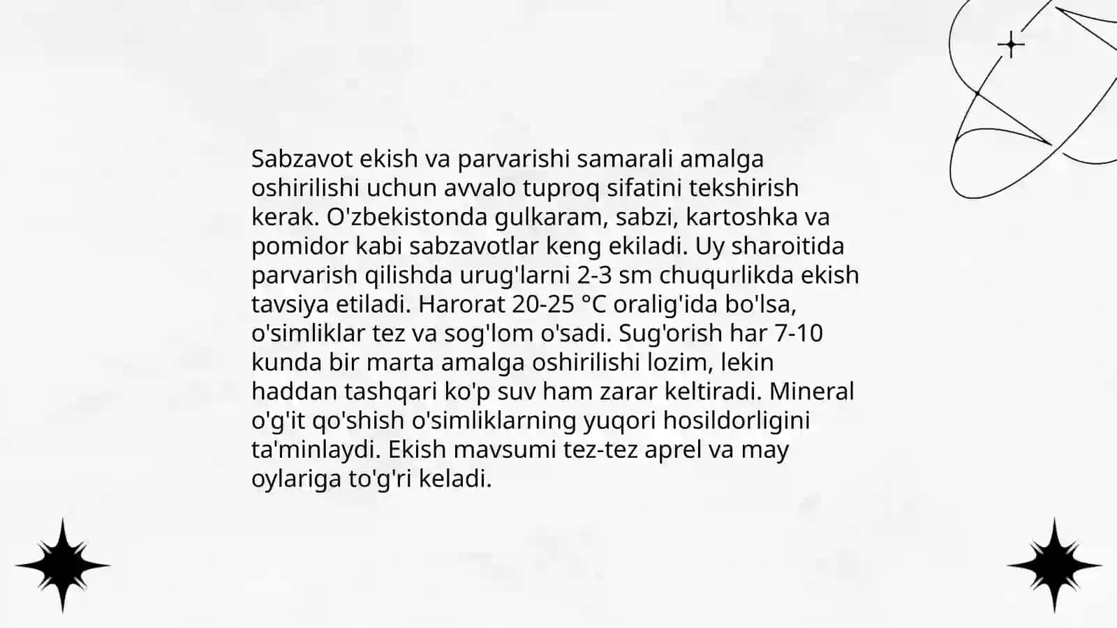 Oddiy jag’ jag’ yetishtirish texnologiyasi 4