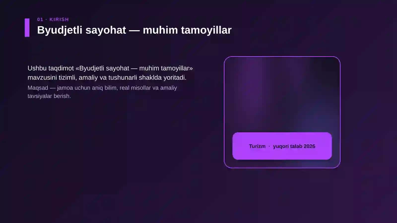 Byudjetli sayohat — muhim tamoyillar 4