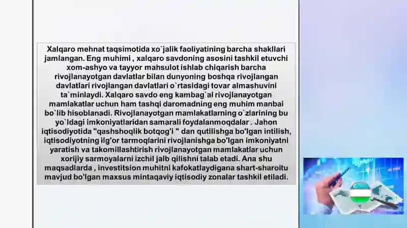 rivojlangan va rivojlanayotgan davlarda iqtisodiy o`sish 4