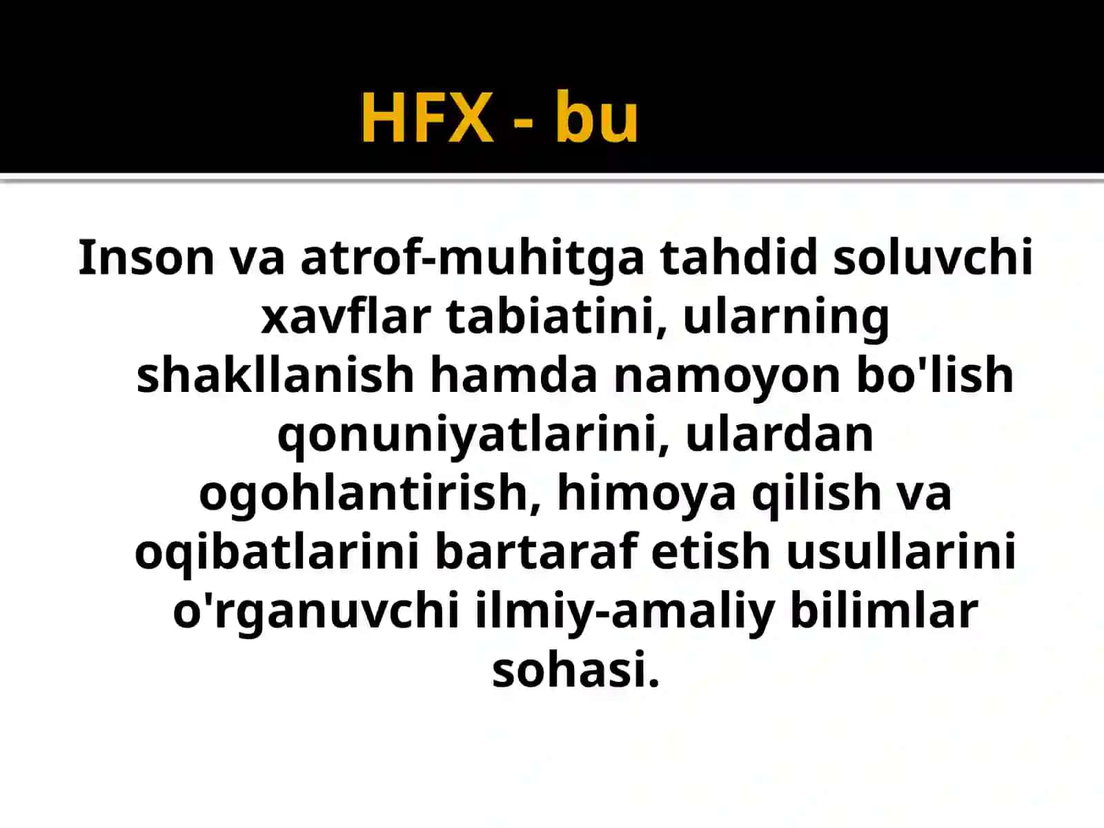 Hayot faoliyati xavfsizligi asosiy qoidalari 4