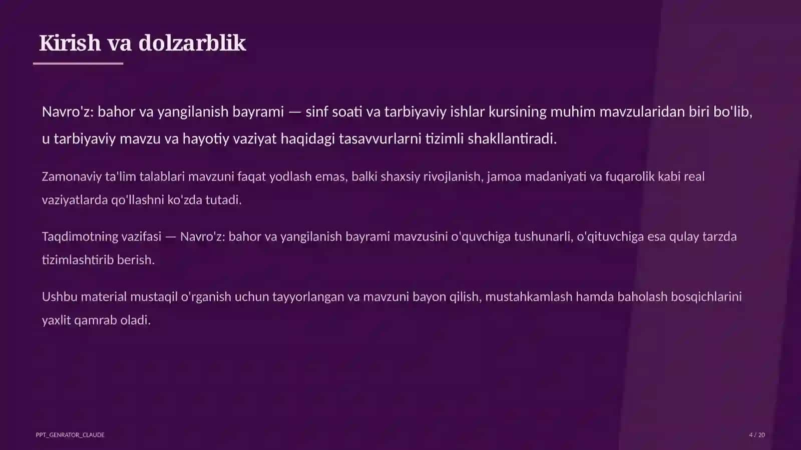 Navro'z: bahor va yangilanish bayrami 4