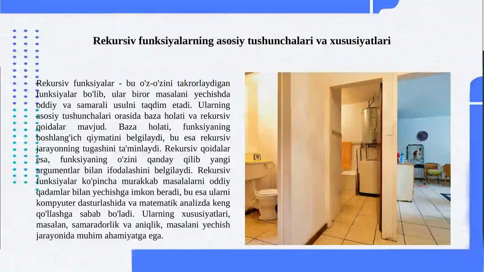 Rekursiv funksiyalar asosida matematik masalalarni yechish 4