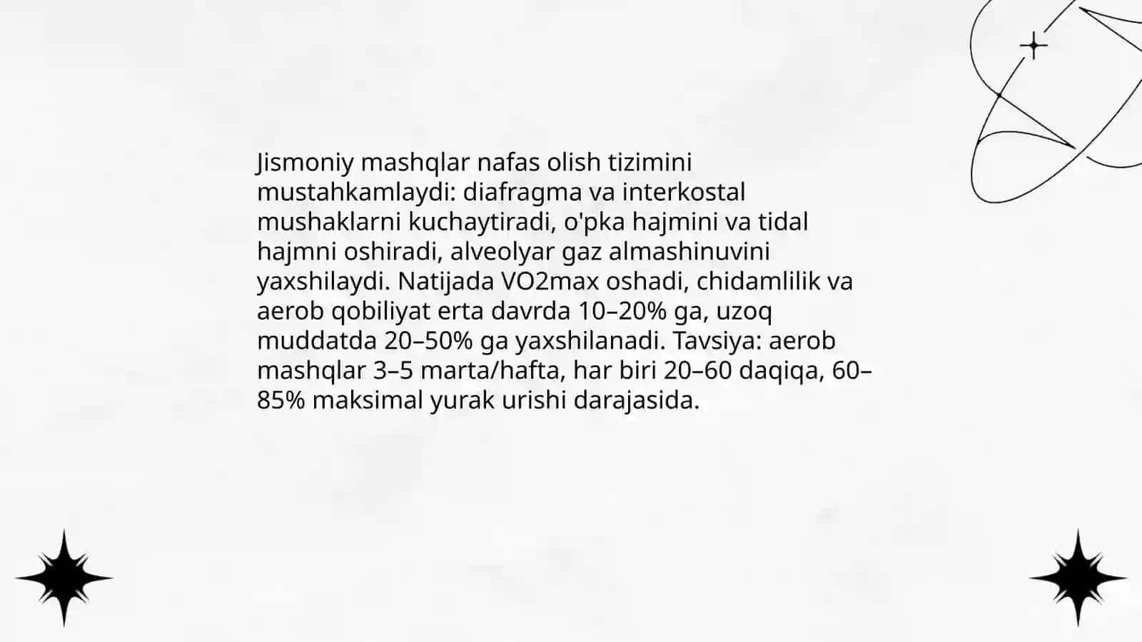 Jismoniy mashqlarning inson tanasiga ta'siri 4