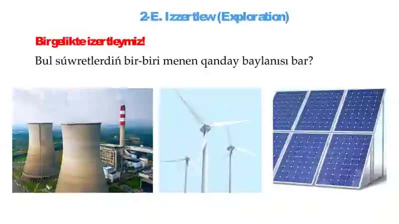 Fizika hám texnikanıń rawajlanıwı. Ózbekstanda fizika tarawındaǵı izertlewler_5E 4