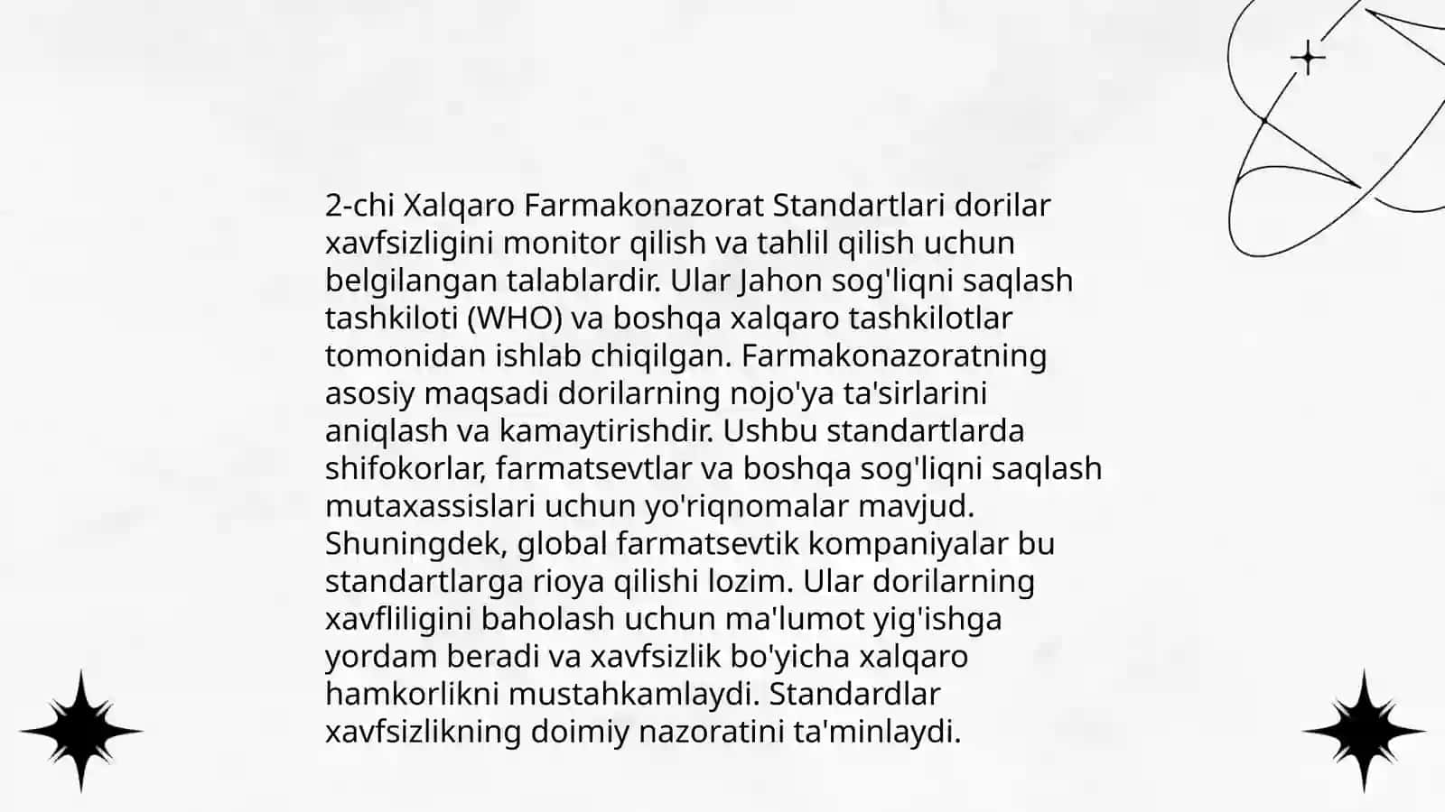 Chet davlatlarda farmakonazorat tizimini olib borilishi 4