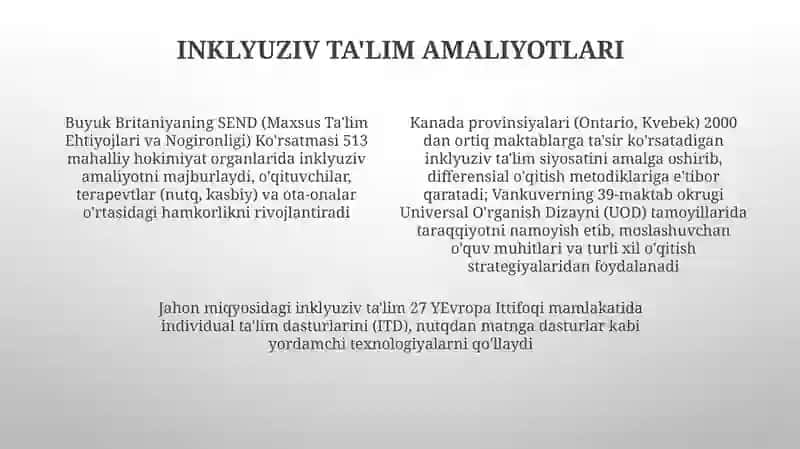 Xorijiy mamlakatlarda talim taraqqiyotining asosiy yo'nalishlari va ilg'or Xorijiy tajribalar 4