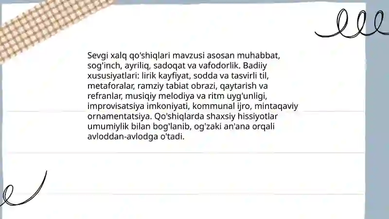 Xalq qo'shiqlari 4