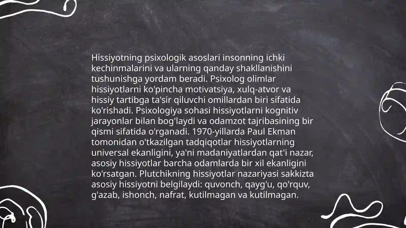 Hissiyot va iroda haqida tushuncha 4