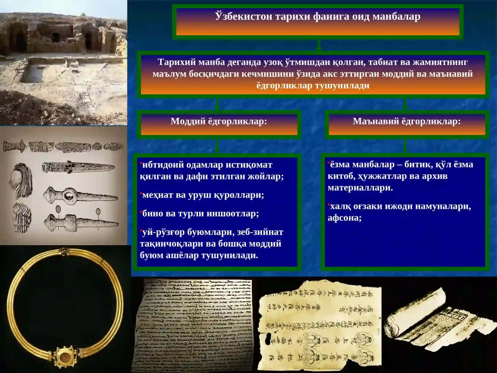 "Ўзбекистон тарихи" курси 4