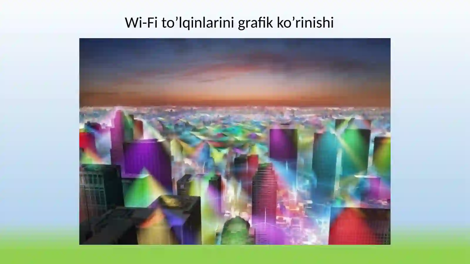 Simsiz va mobil tarmoqlar 4