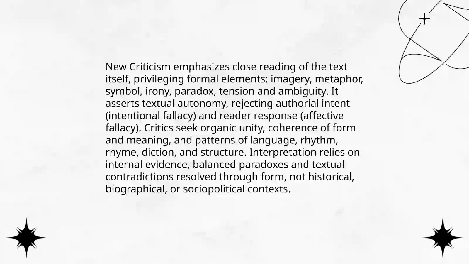Traditional litrary criticism 4