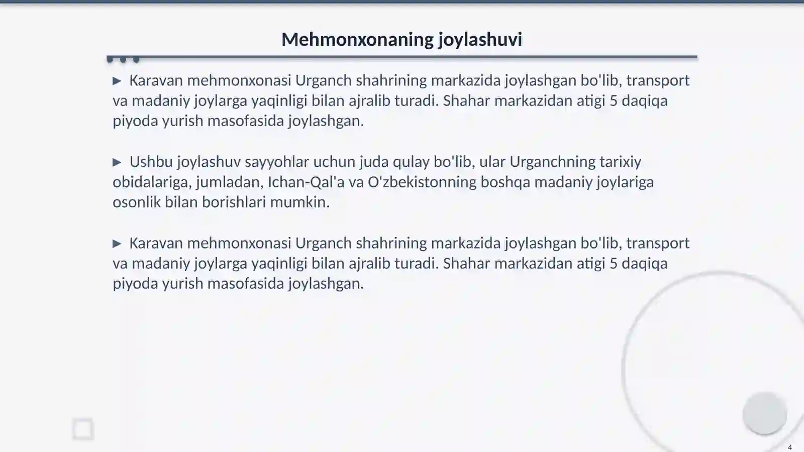 Karavan mehmonxonasi 4