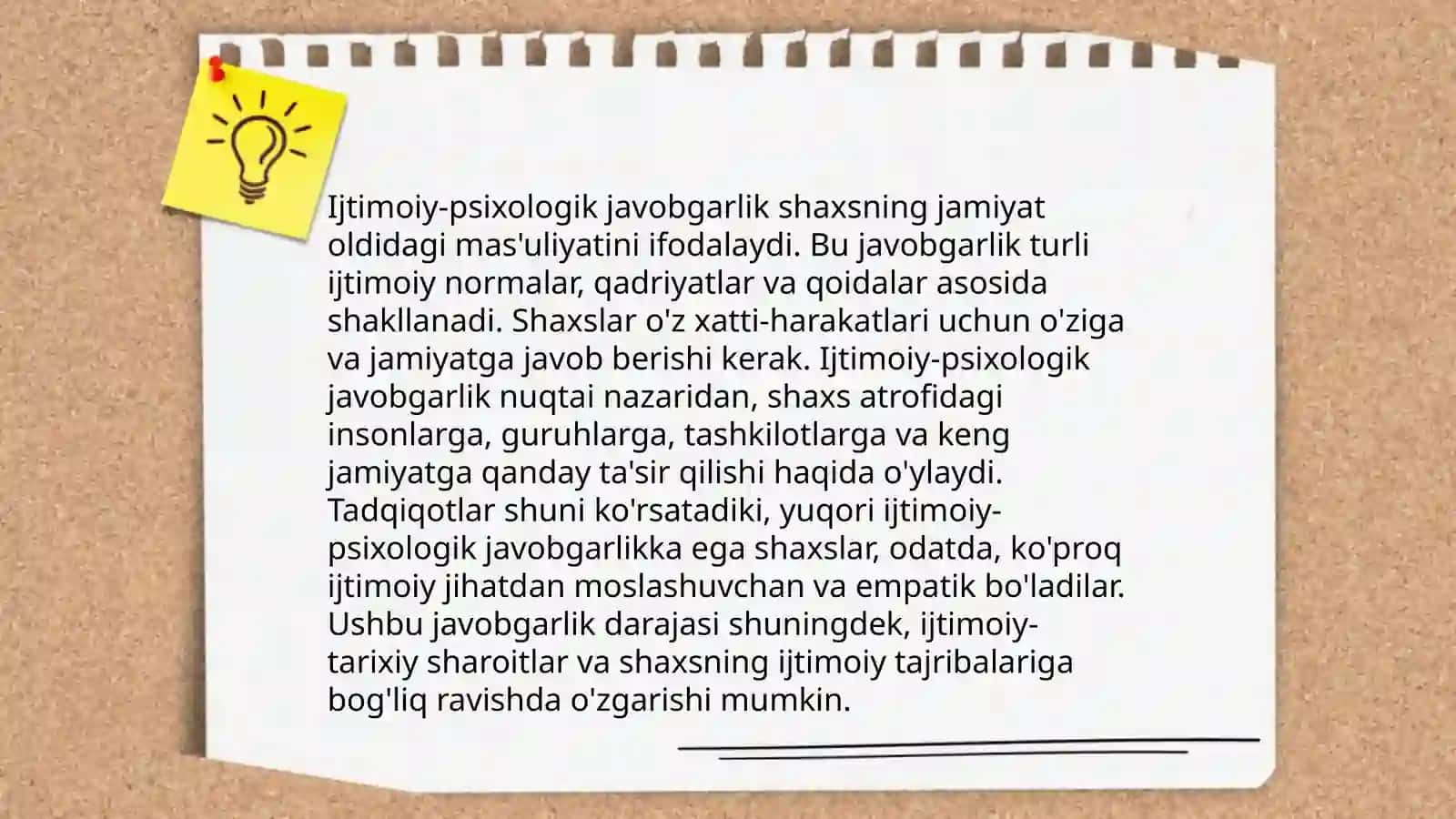 Iqtisodiy, ijtimoiy-psixologik, tashkiliy javobgarlikning xususiyatlari 4