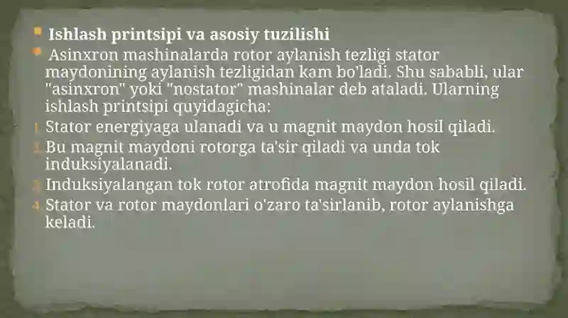 Asinxron mashinalar 4