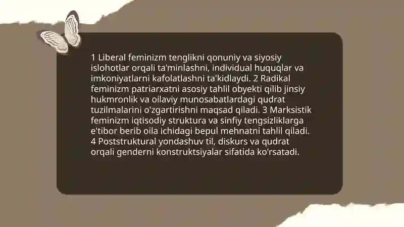 Gender tadqiqotlarning nazariy va metodologik asoslari 4