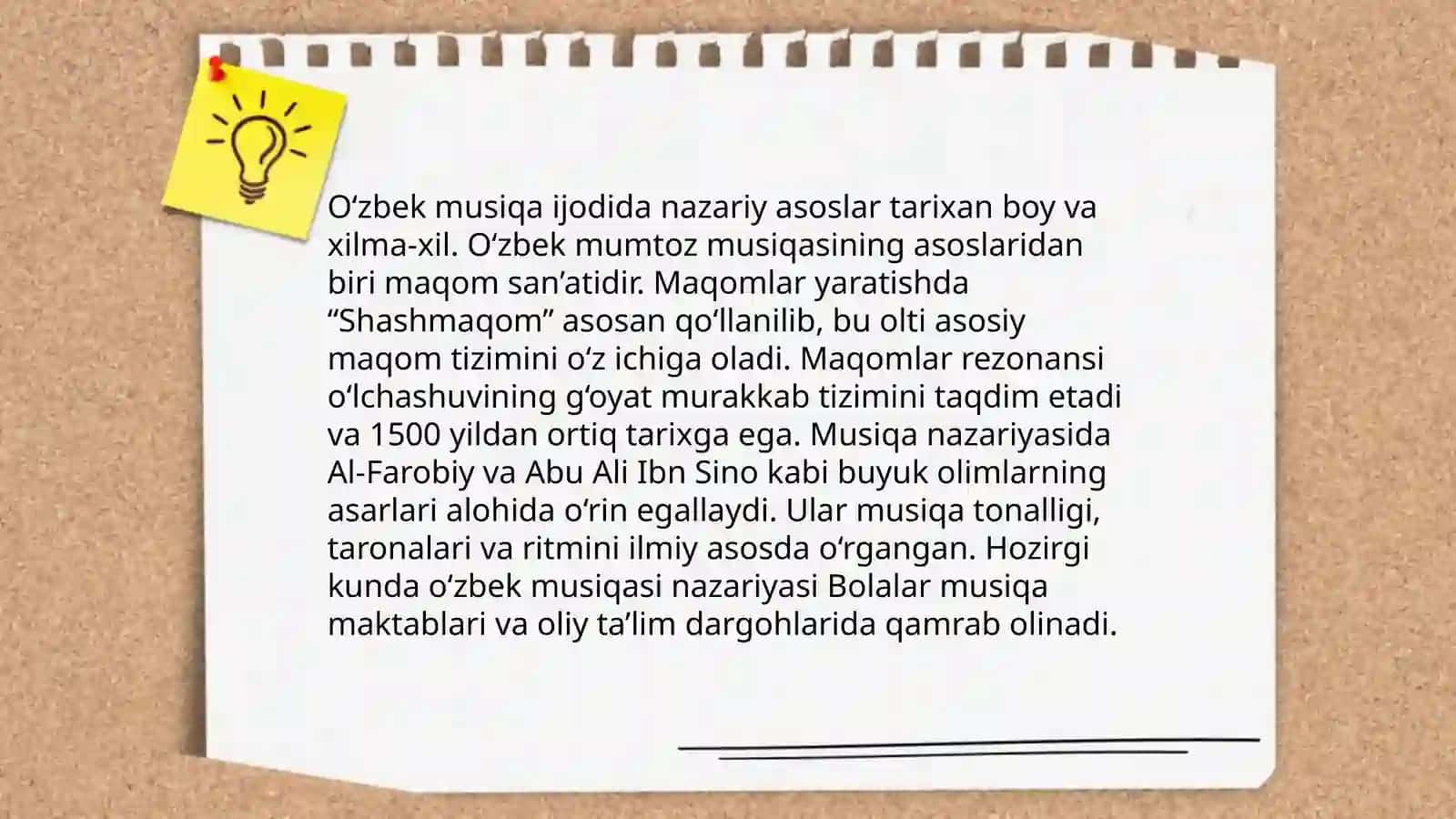 O’zbek xalq musiqa ijodining nazariy, amaliy tarixiy ahamiyati 4