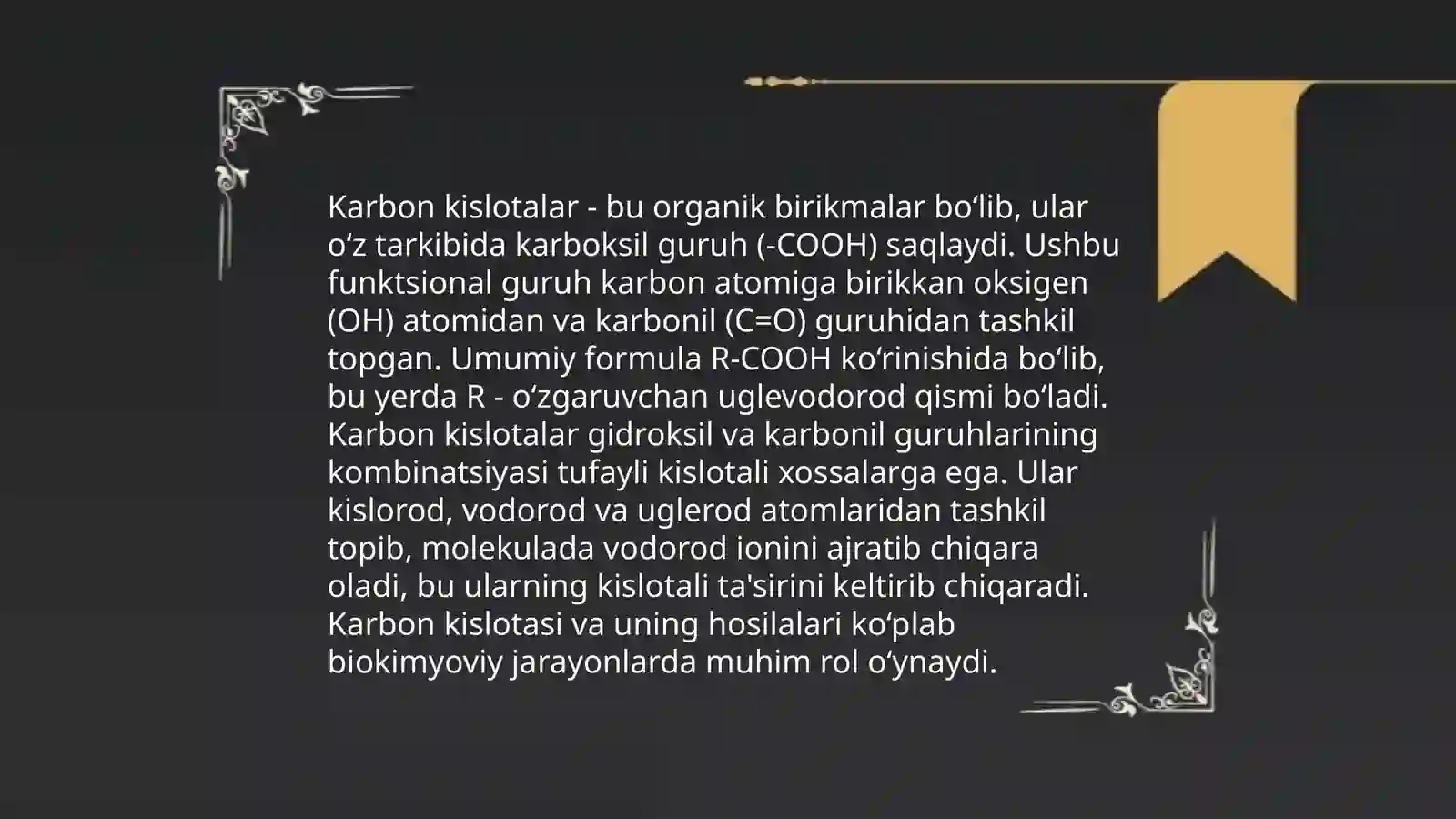 Karbon kislotalar 4