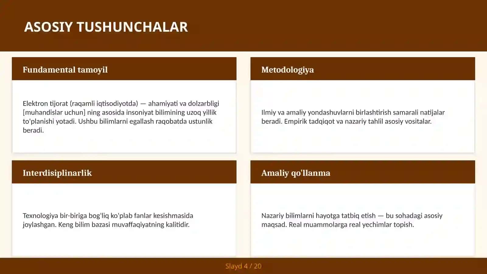 Elektron tijorat (raqamli iqtisodiyotda) — ahamiyati va dolzarbligi [muhandislar uchun] 4