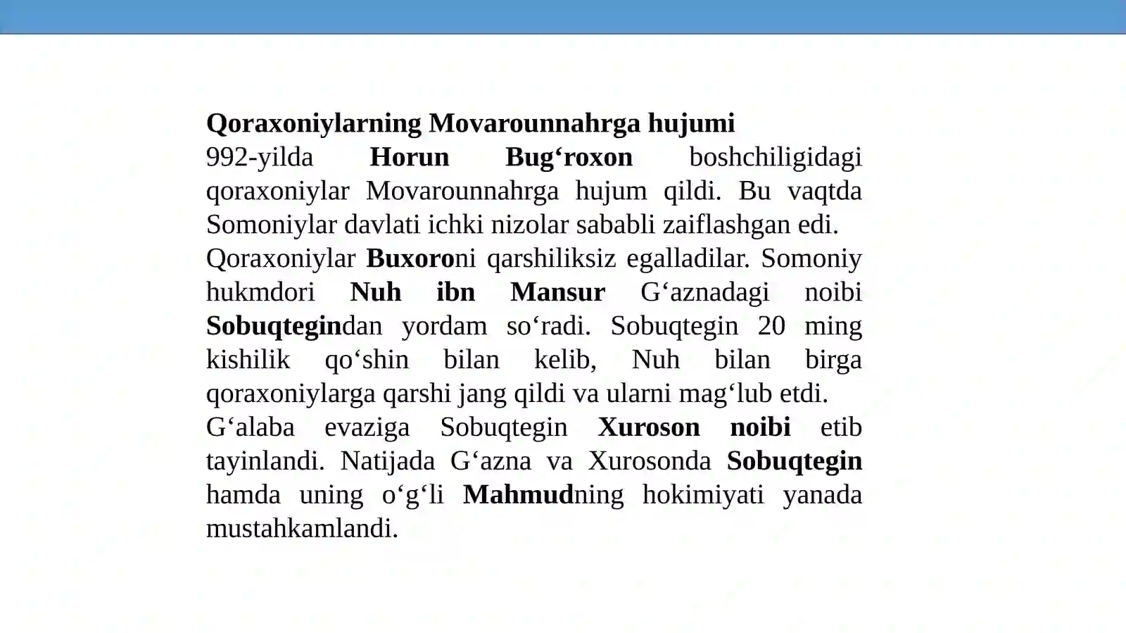 7-SinfO’zbekitontarix 4