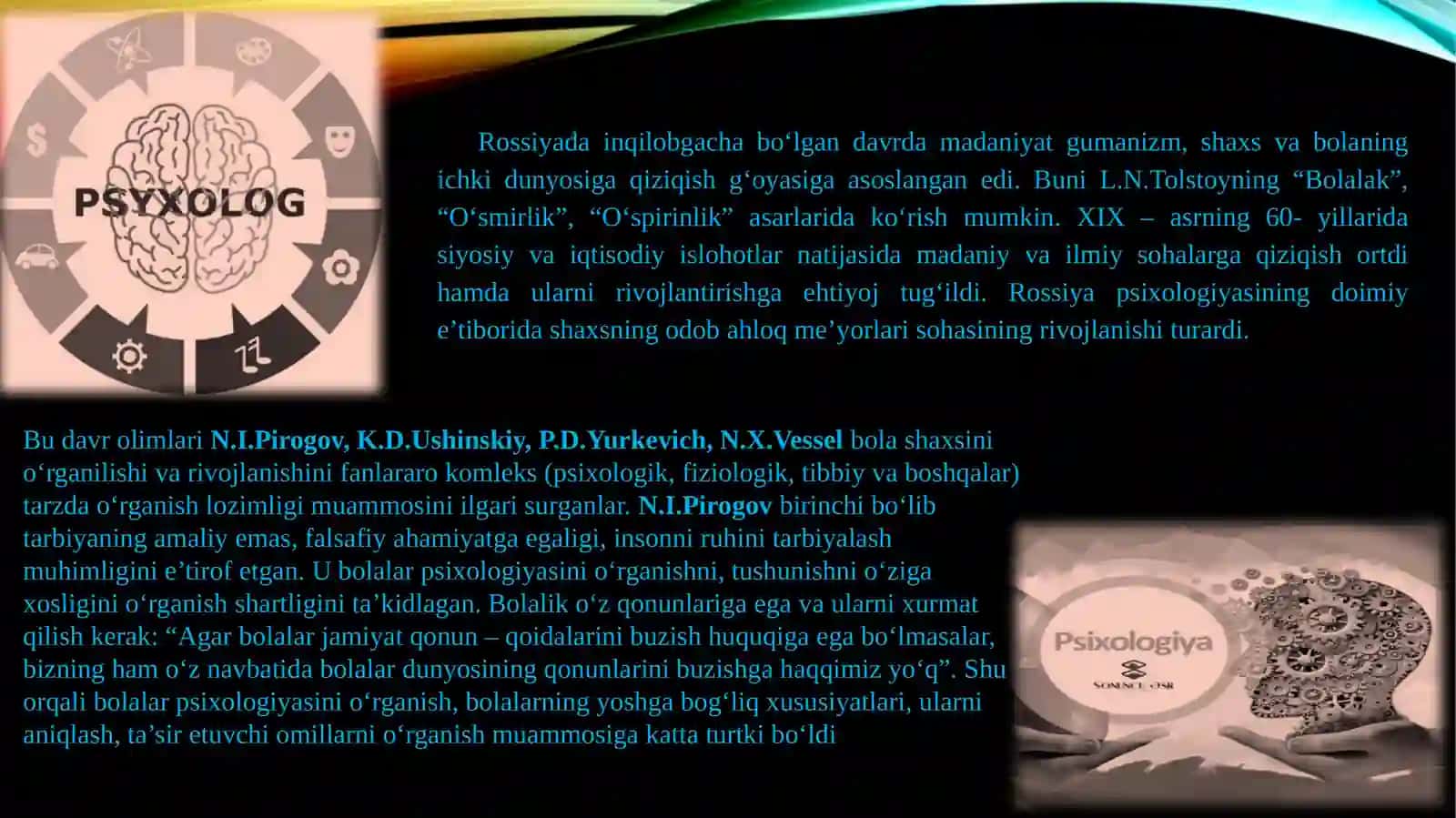 Rivojlanish Psixologiyasini Shakllanishi 4
