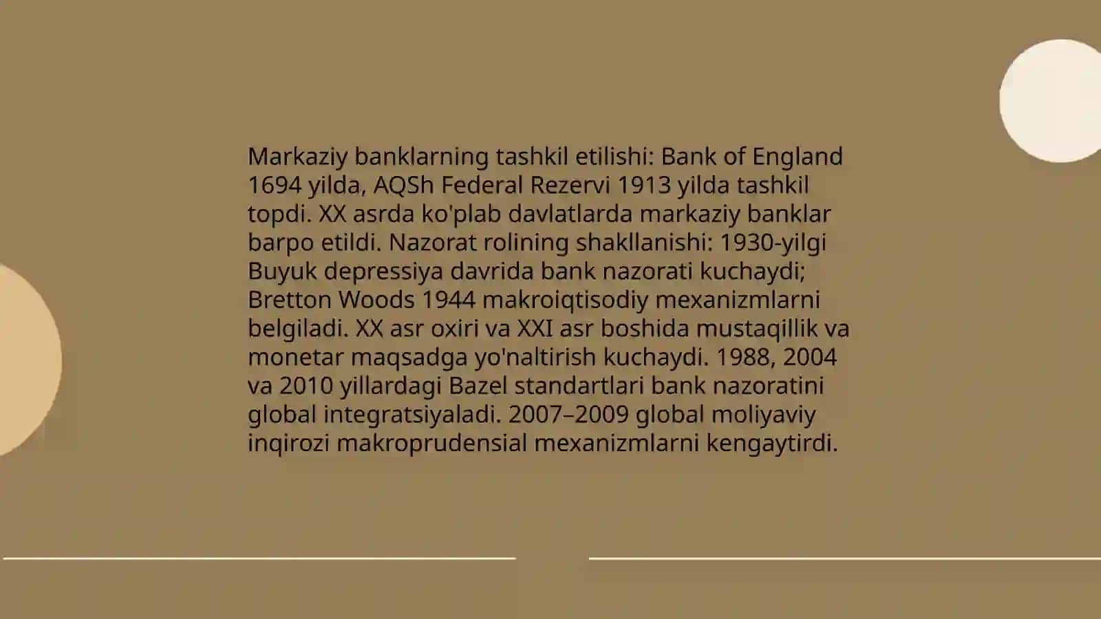 Bank nazoratining tarixiy rivojlanishi va zamonaviy tendensiyalari 4