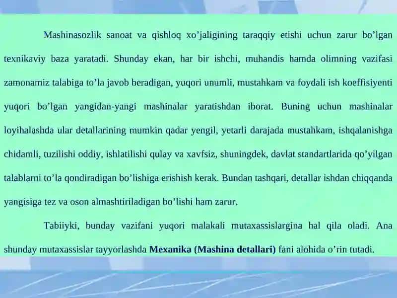 Resbali birikmalarning asosiy turlari 4