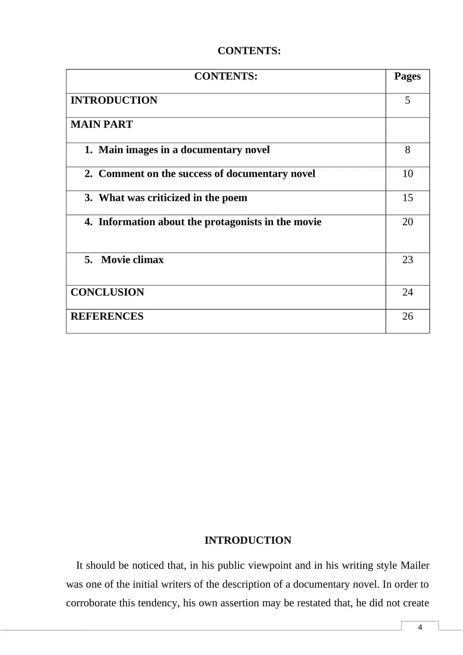 KURS (ishi) LOYIHASI 4