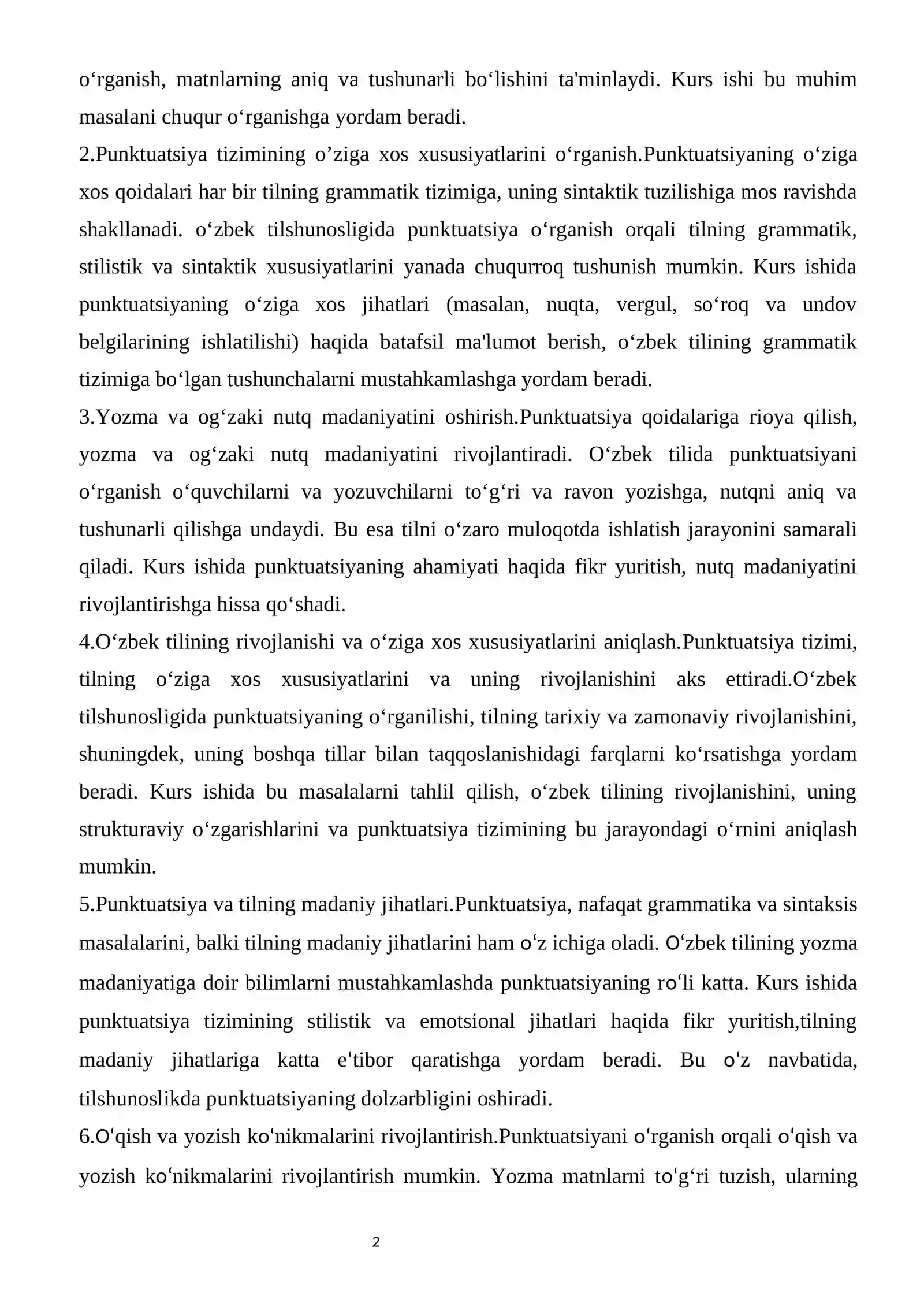 O‘zbek tilshunosligida punktuatsiya 4