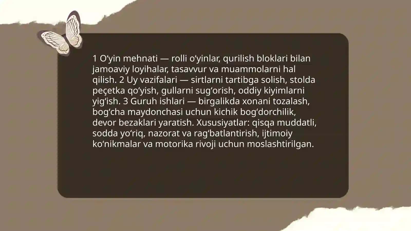 Bogʻcha yoshida mehnat faoliyatining xususiyatlari 4