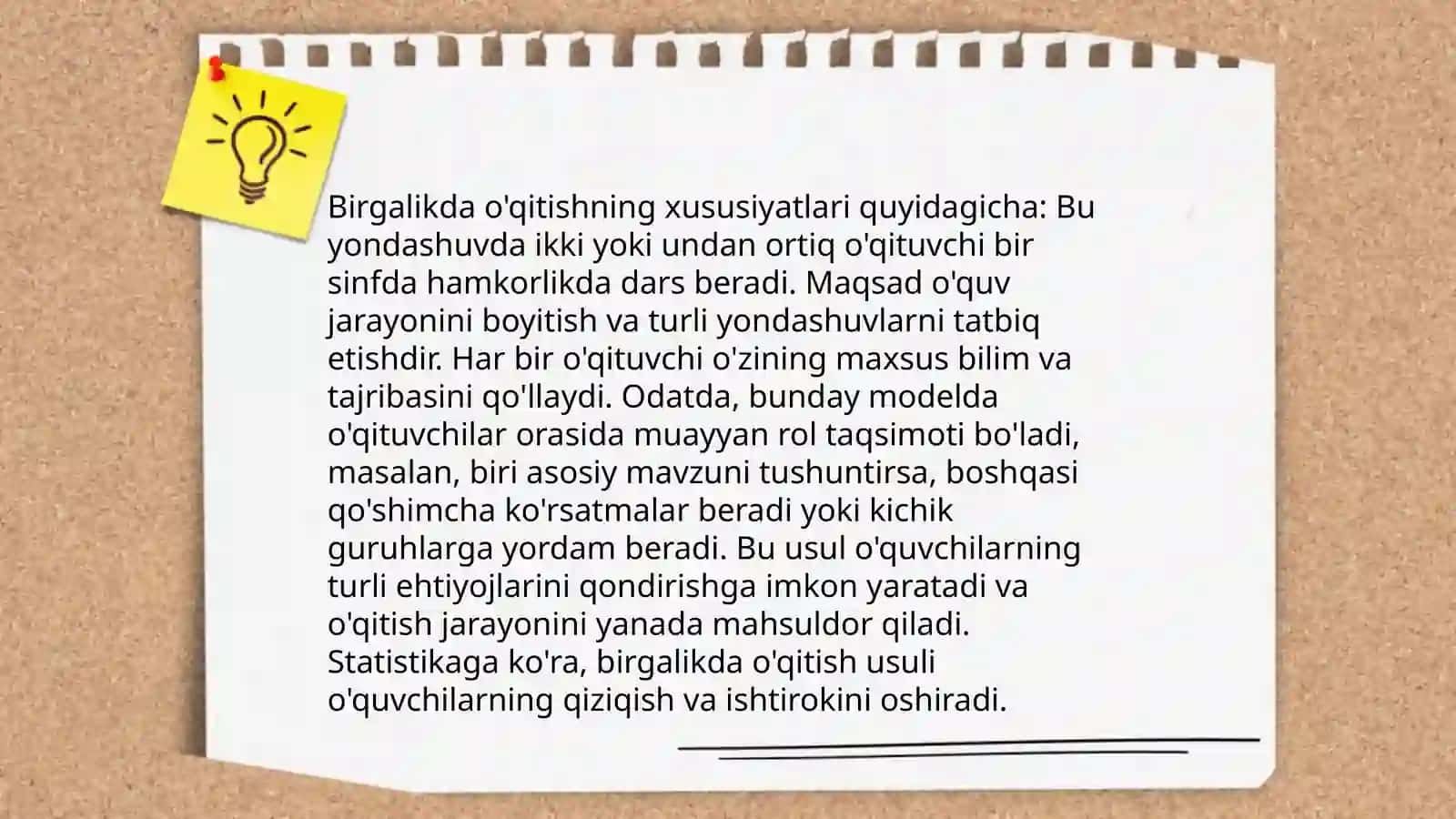Inkuliziv va birgalikda oqtish ularning asosiy farqlarni asoslash 4