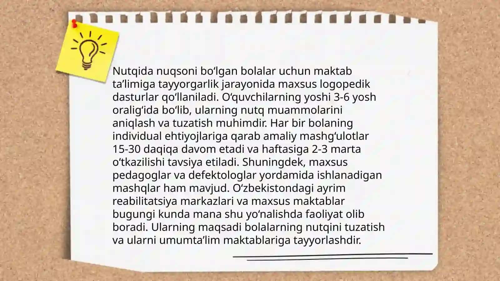 Nutqida nuqsoni bolgan bolalarning maktab talimiga tayyorgarligini ekspremental tekshirish va tahlil etish 4