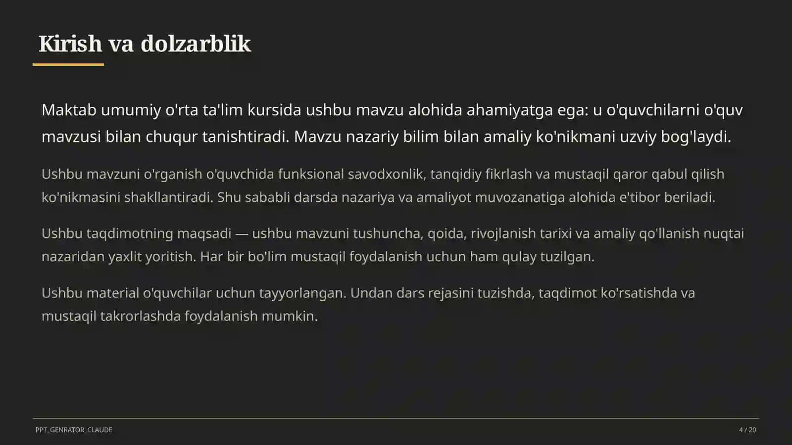Dolzarb mavzular 3