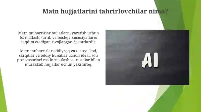 Matn Muharrirlari 4