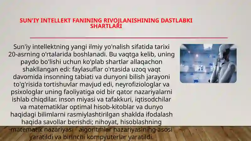 Sun’iy intellekt 4
