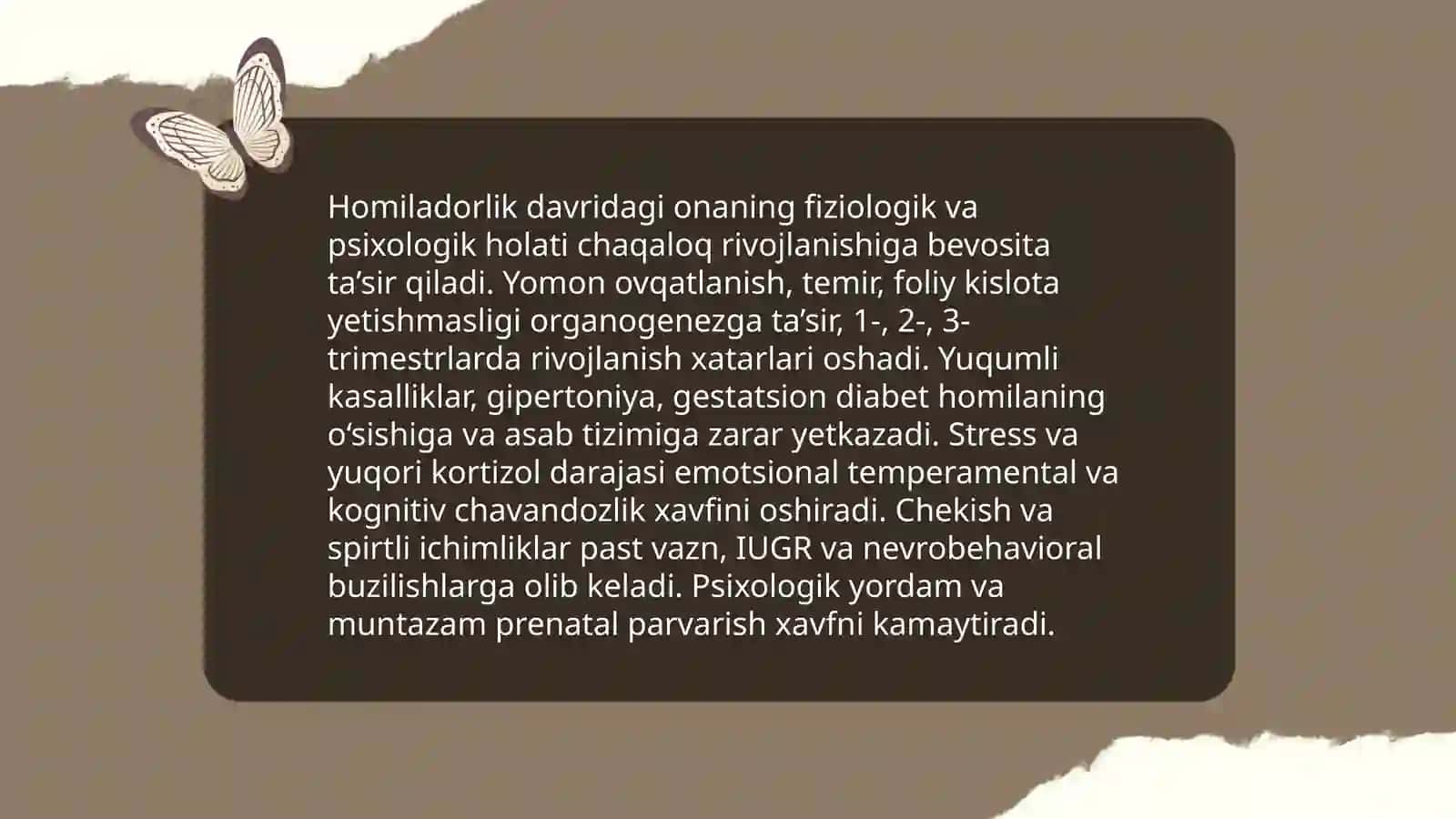 Perinatal va chaqaloqlik davrida psixofiziologik rivojlanishiga xos xususiyatlari 4